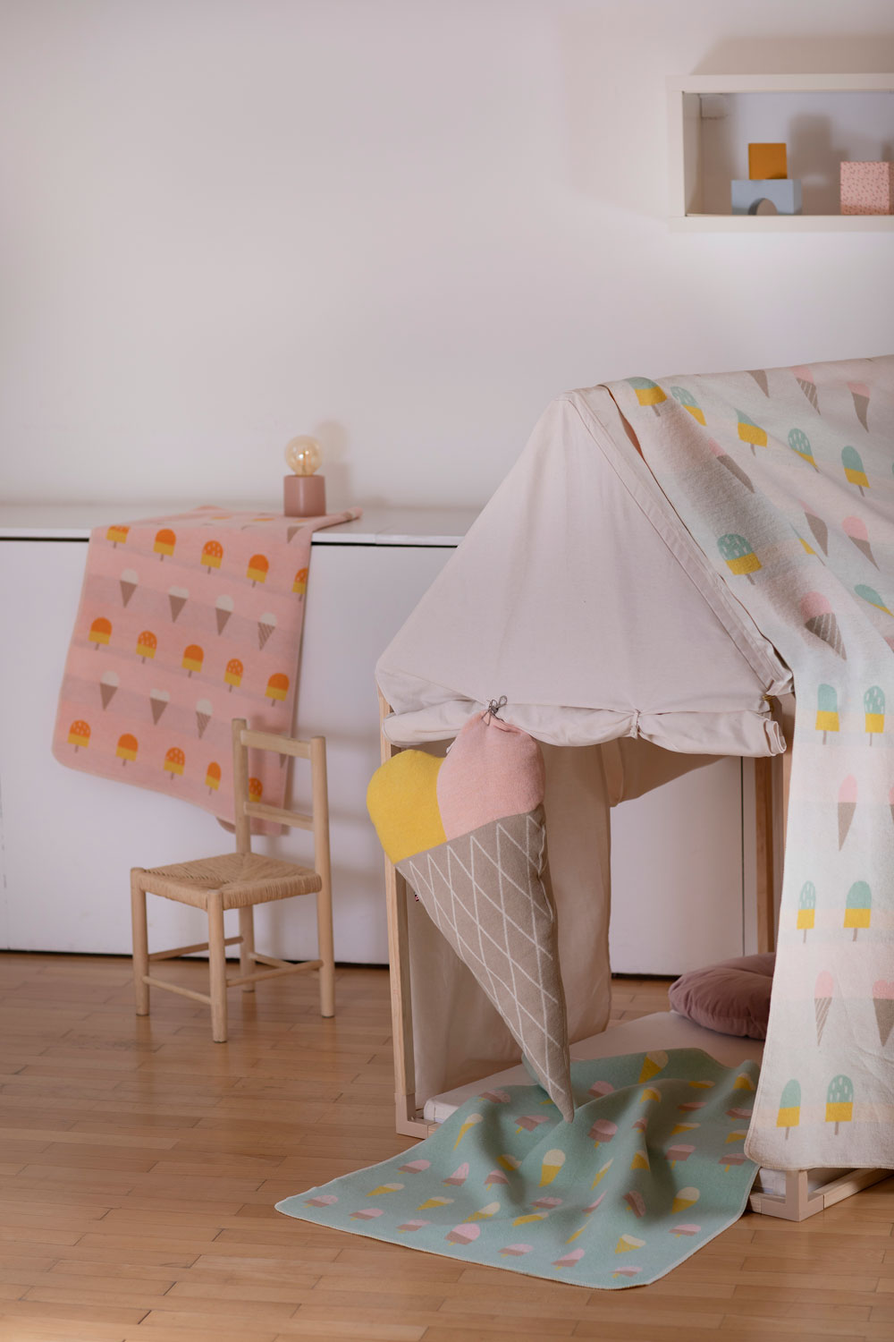 JUWEL baby blanket "Gelato Dreams"