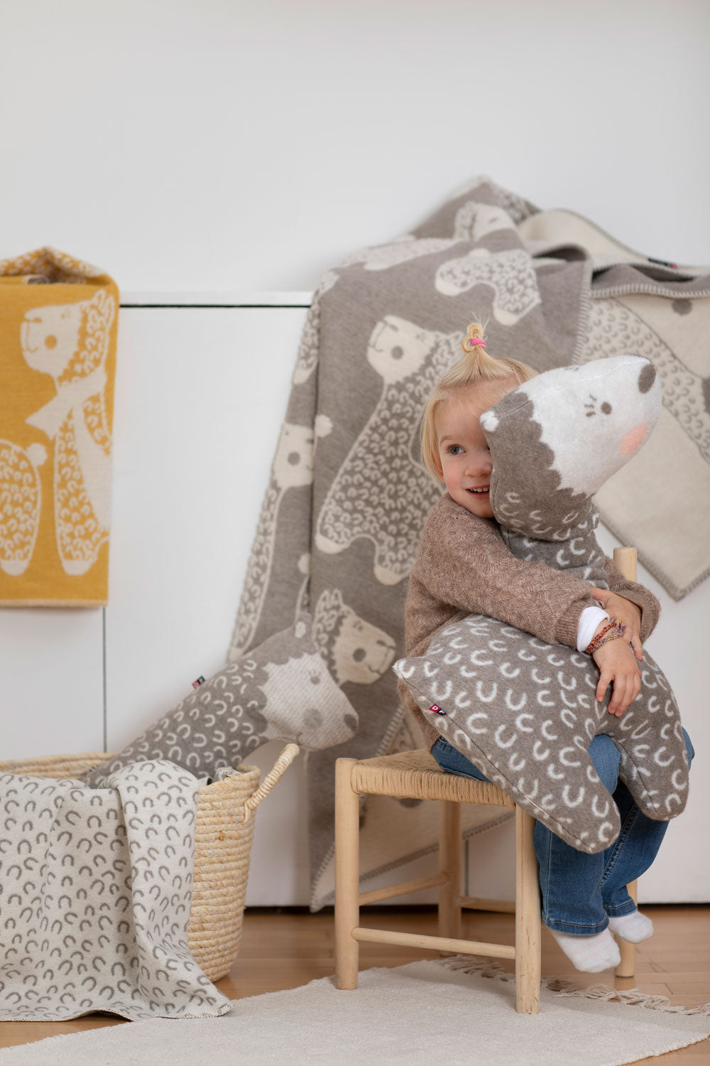 CARLA baby blanket "alpaca"