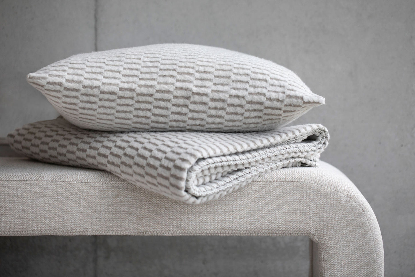 CARLA cushion cover "ribbed"