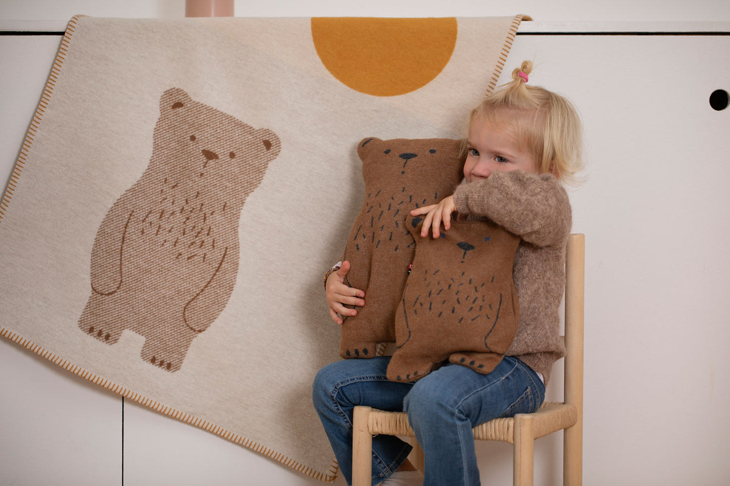 LILI baby blanket "moon bear"