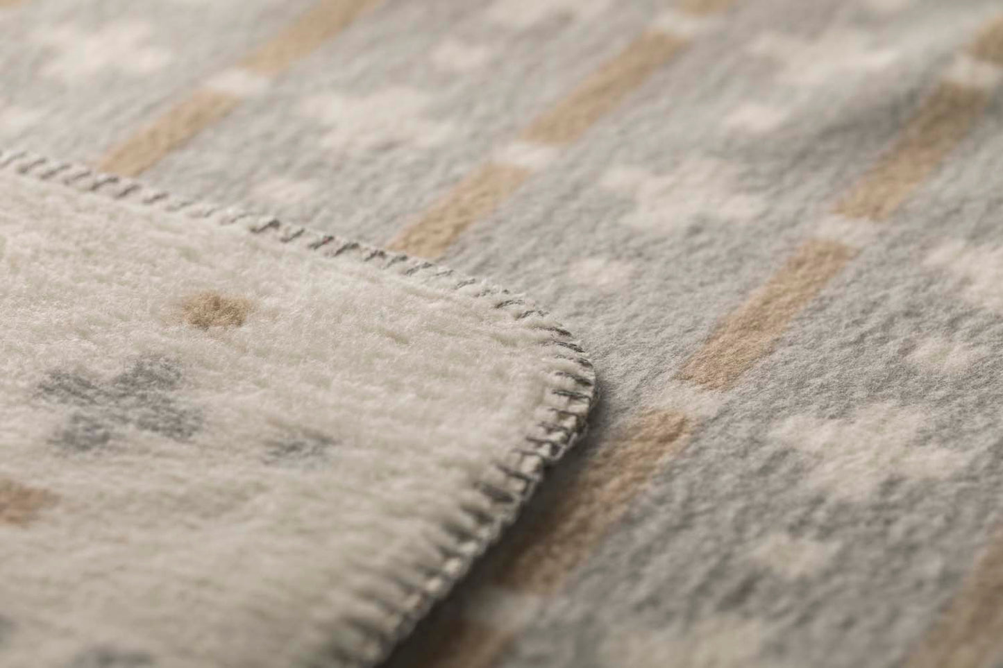 SAVONA throw "crosses/checks" in . Throw Blanket made by David Fussenegger , a family-run mill in Austria.