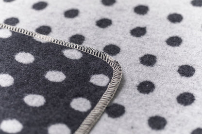 SILVRETTA throw "dots allover" in . Throw Blanket made by David Fussenegger , a family-run mill in Austria.