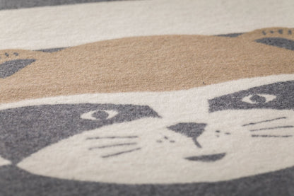 JUWEL baby blanket "raccoon" in . Blanket made by David Fussenegger , a family-run mill in Austria.