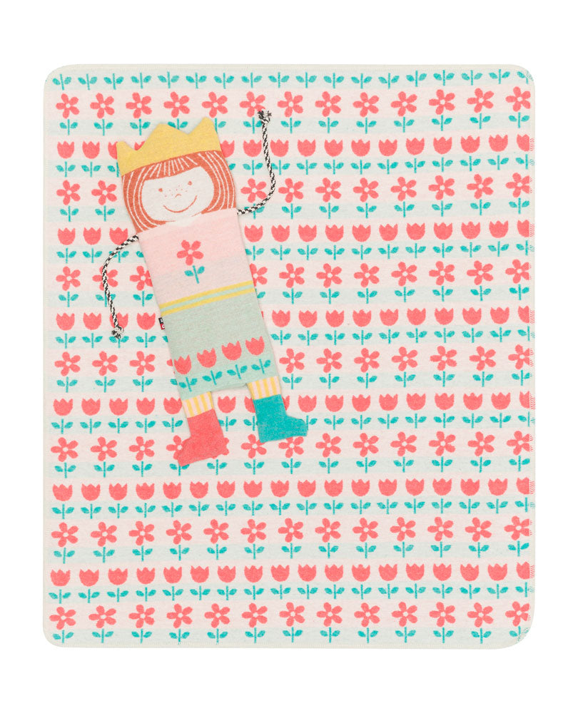 JUWEL puppet/blanket SET "princess" in rosé . Blanket Puppet made by David Fussenegger , a family-run mill in Austria.