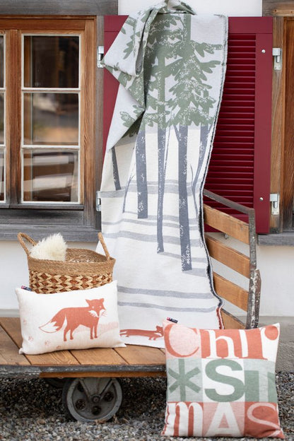 SILVRETTA Cushion Cover "Christmas" in . Cushion Cover made by David Fussenegger , a family-run mill in Austria.