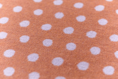 SILVRETTA throw "dots allover" in . Throw Blanket made by David Fussenegger , a family-run mill in Austria.