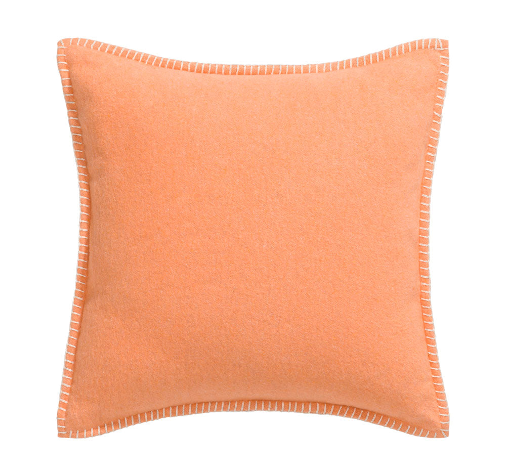 SYLT cushion cover solid 20x20 in siena . Cushion Cover made by David Fussenegger , a family-run mill in Austria.