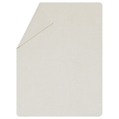 SAVONA Throw "Mini Checks" in cream . Throw Blanket made by David Fussenegger , a family-run mill in Austria.