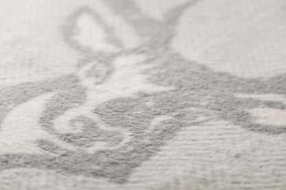 SAVONA throw "stag/antlers" in . Throw Blanket made by David Fussenegger , a family-run mill in Austria.