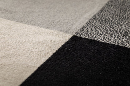 NOVA throw "color block" in . Throw Blanket made by David Fussenegger , a family-run mill in Austria.