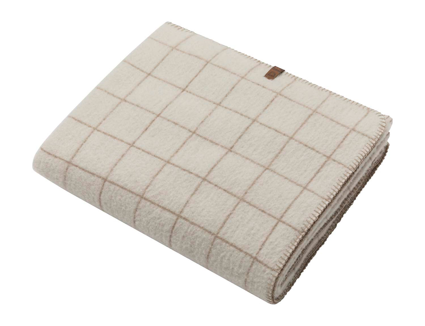 MERANO throw "checkered" in . made by INDIGO 11 , a family-run mill in Austria.