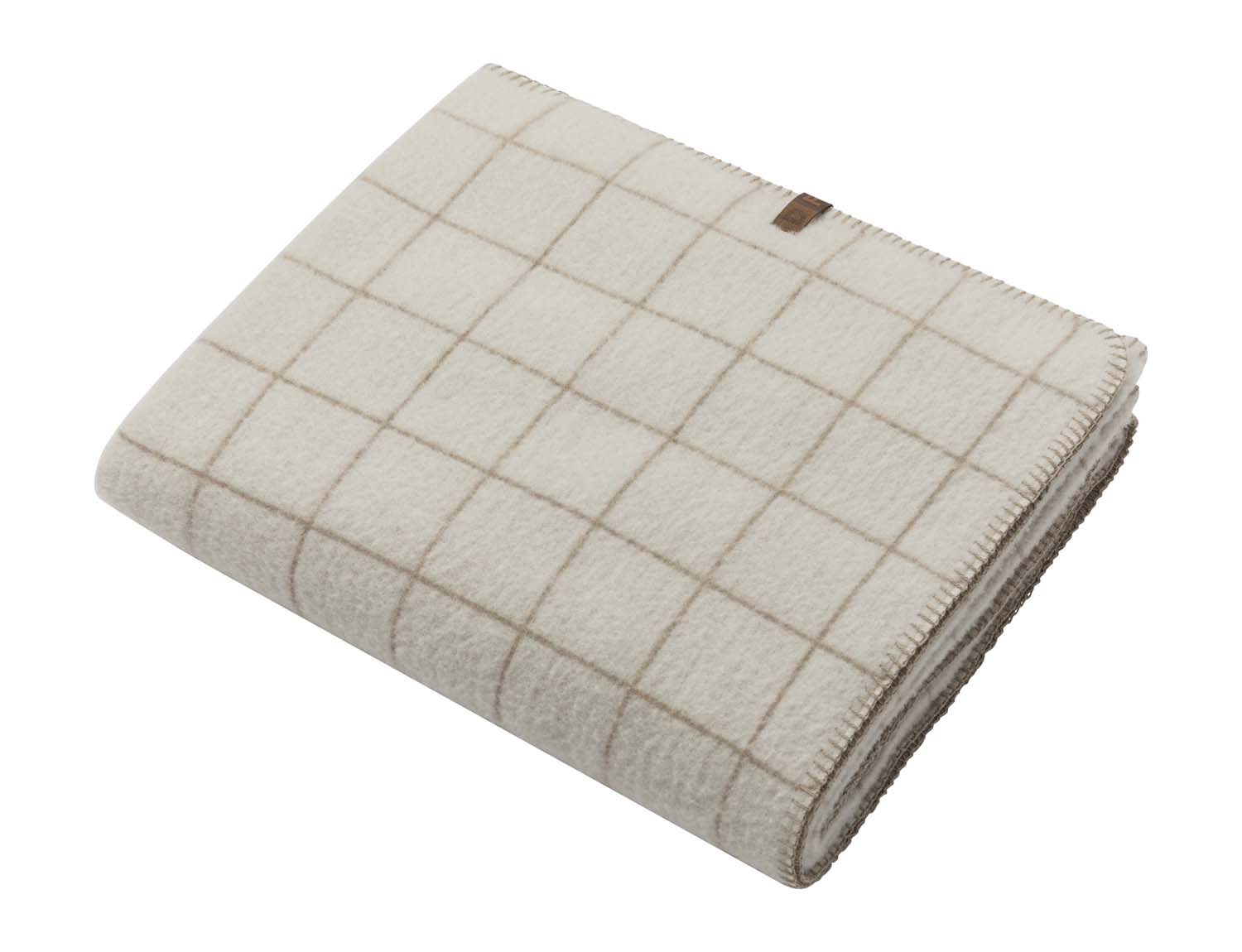 MERANO throw "checkered" in . made by INDIGO 11 , a family-run mill in Austria.