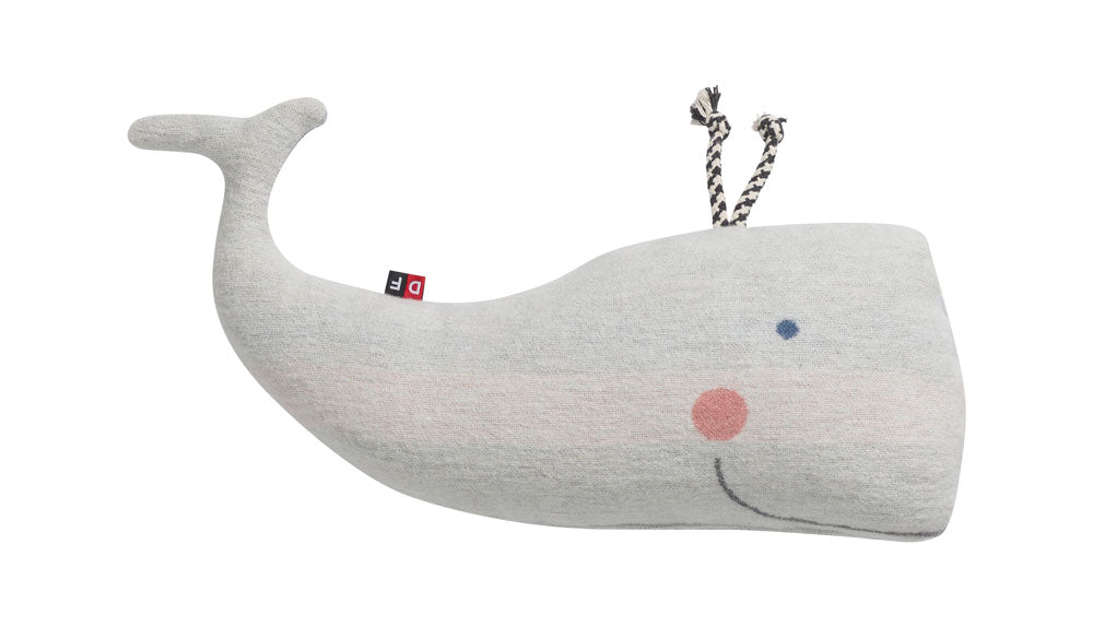 JUWEL pillow "whale" includes filling in . Filled Cushion made by David Fussenegger , a family-run mill in Austria.