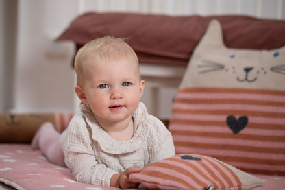 JUWEL seed cushion "cat" with spelt filling