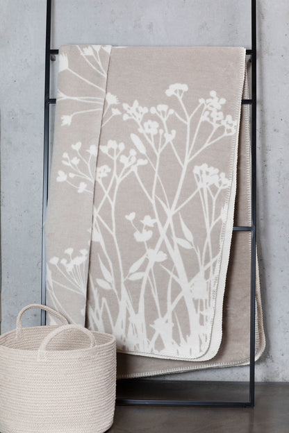 BAMBOO throw "floral"