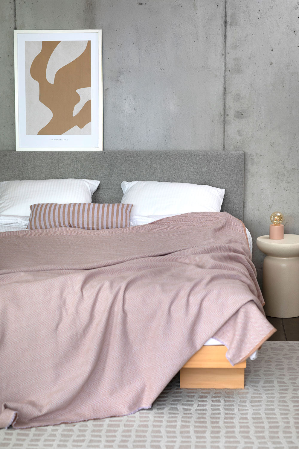 LUCA bedspread "herringbone"