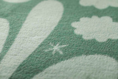 SAVONA throw "folcloristic flowers" in . Throw Blanket made by David Fussenegger , a family-run mill in Austria.