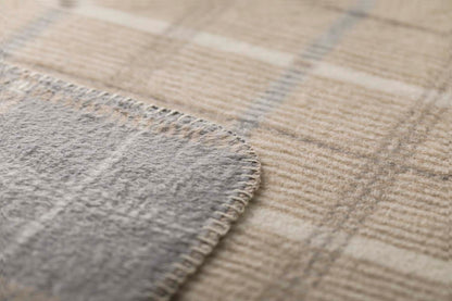 SAVONA throw "checkered" in . Throw Blanket made by David Fussenegger , a family-run mill in Austria.