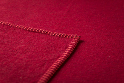 SYLT throw solid in . Throw Blanket made by David Fussenegger , a family-run mill in Austria.