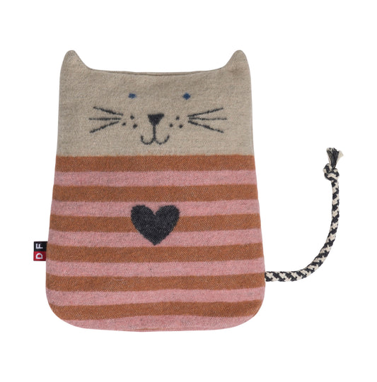 JUWEL seed cushion "cat" with spelt filling