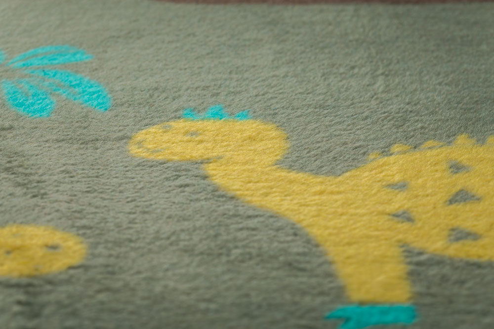 MILA baby blanket "dino volcano" in . Blanket made by David Fussenegger , a family-run mill in Austria.