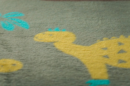 MILA baby blanket "dino volcano" in . Blanket made by David Fussenegger , a family-run mill in Austria.