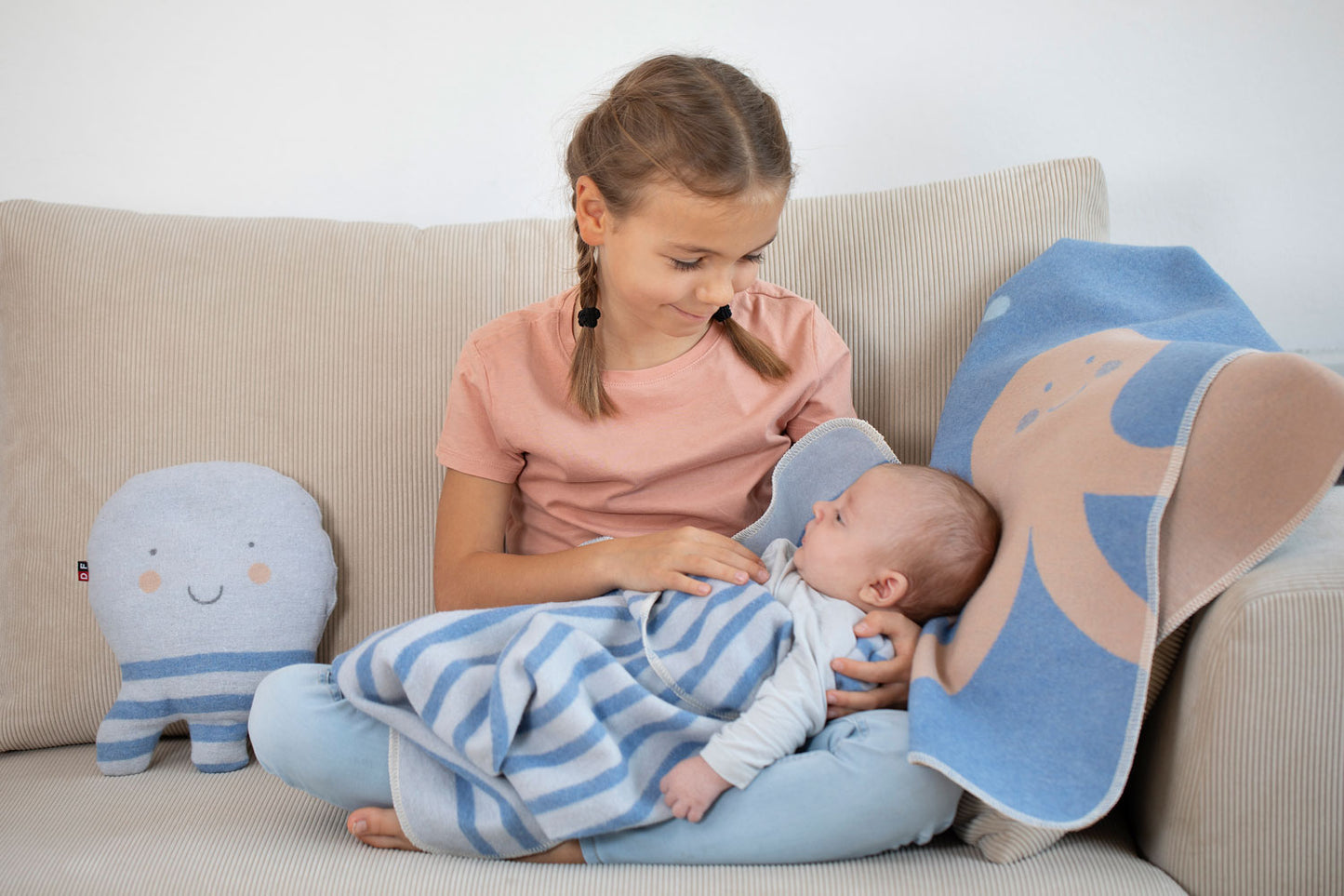 JUWEL toddler blanket "Ocean Friends"