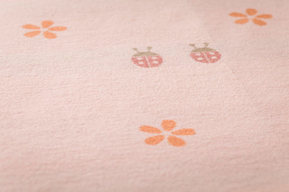 LENA baby blanket organic "ladybugs" in . Blanket made by David Fussenegger , a family-run mill in Austria.