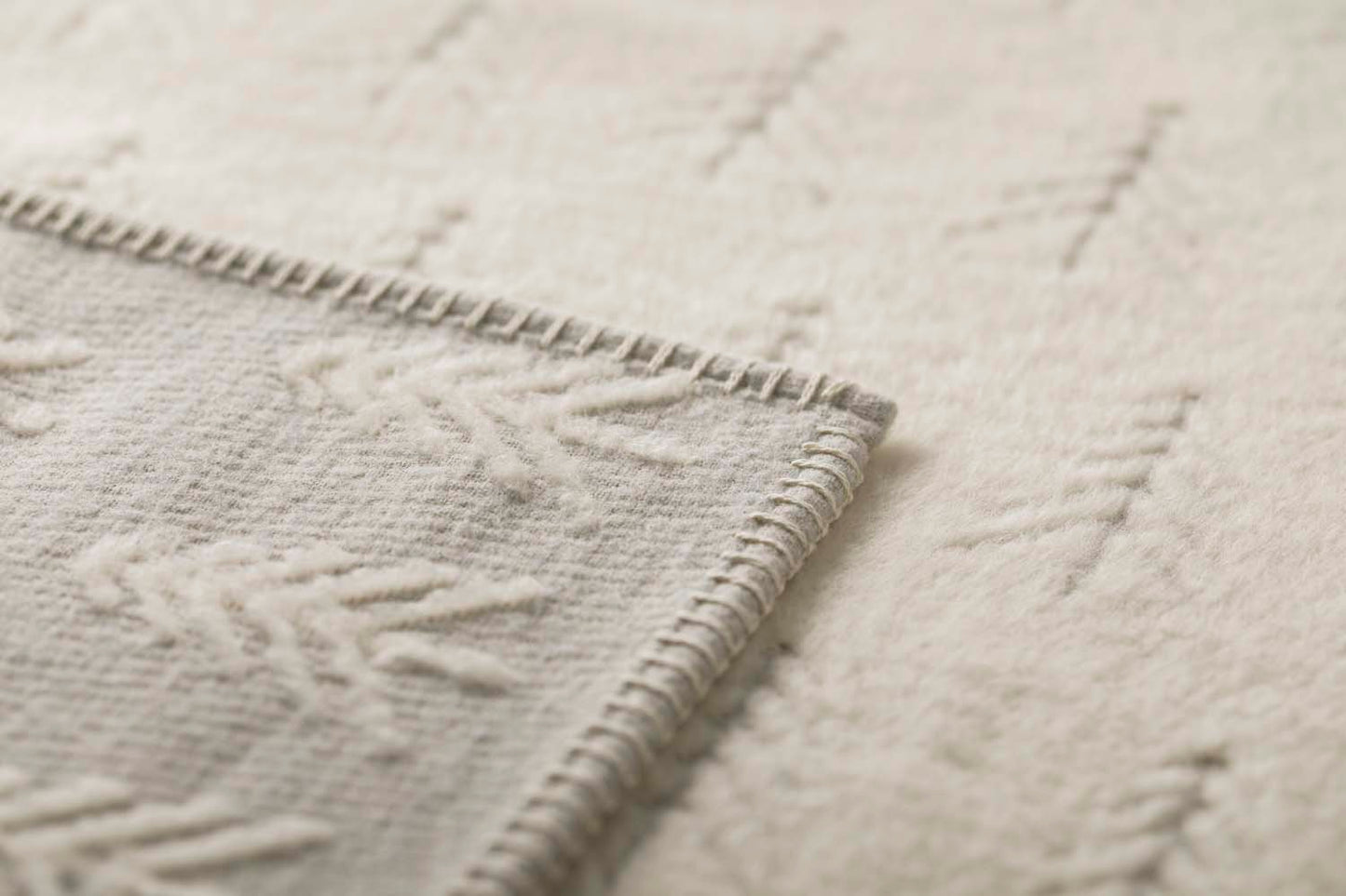 CARLA throw "rows of trees" in . Throw Blanket made by David Fussenegger , a family-run mill in Austria.