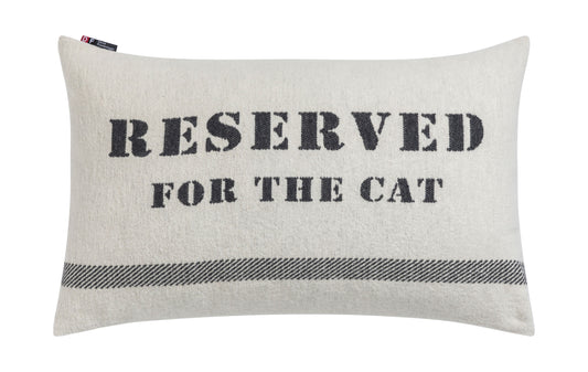 PET cushion cover "reserved for the cat"