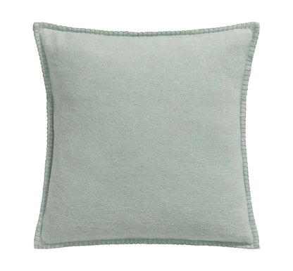 SYLT cushion cover solid 20x20 in glass green . Cushion Cover made by David Fussenegger , a family-run mill in Austria.