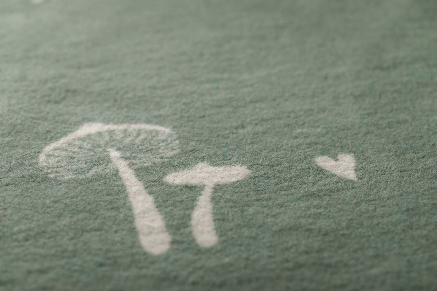 SILVRETTA throw "mushrooms'n more" in . Throw Blanket made by David Fussenegger , a family-run mill in Austria.