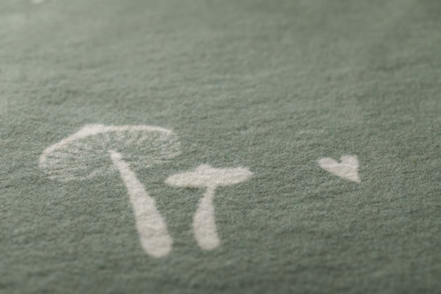 SILVRETTA throw "mushrooms'n more" in . Throw Blanket made by David Fussenegger , a family-run mill in Austria.