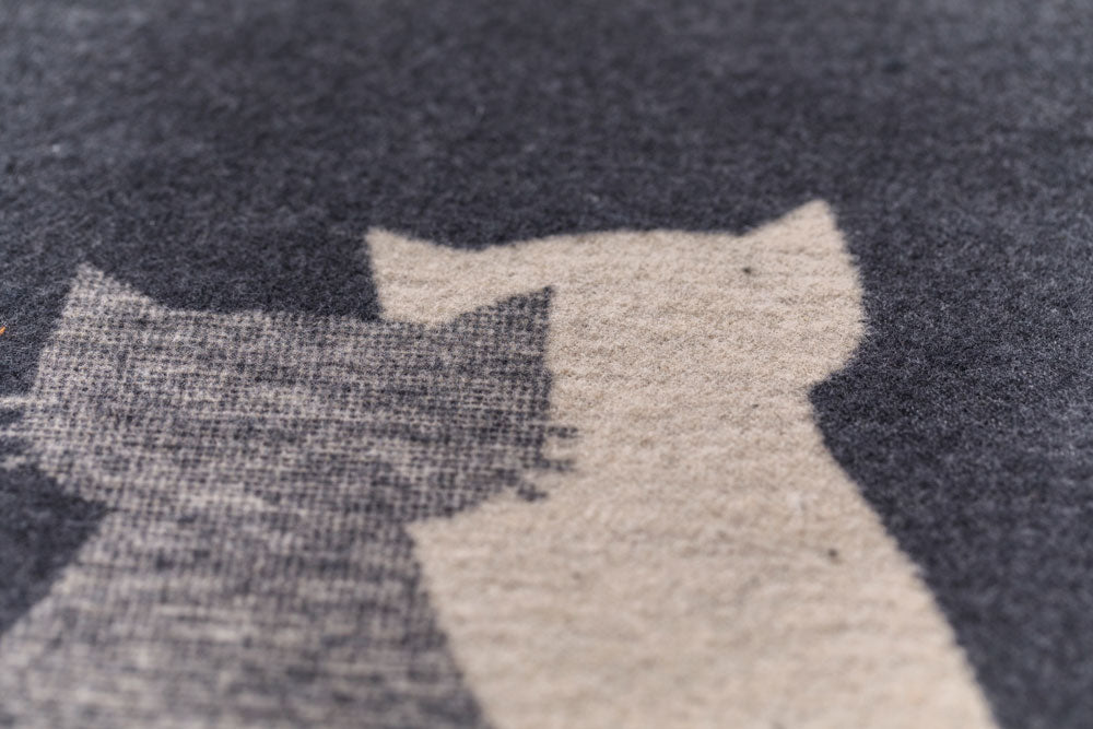 PET blanket "moongazing" in . Pet Blanket made by David Fussenegger , a family-run mill in Austria.