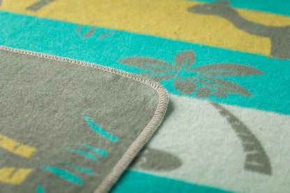 JUWEL baby blanket "dinos" in . Blanket made by David Fussenegger , a family-run mill in Austria.