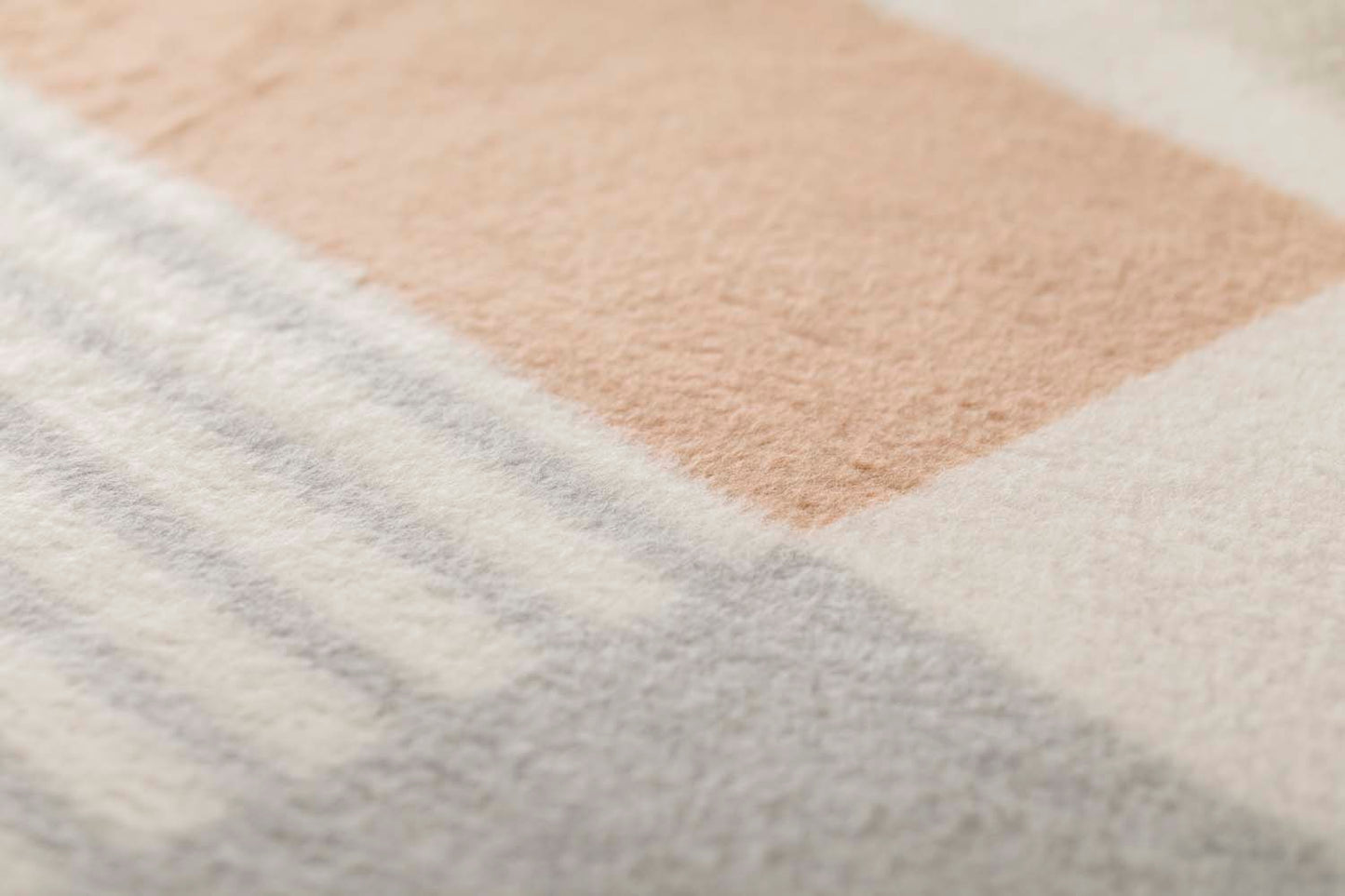 SAVONA throw "lines/rectangles" in . Throw Blanket made by David Fussenegger , a family-run mill in Austria.