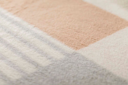 SAVONA throw "lines/rectangles" in . Throw Blanket made by David Fussenegger , a family-run mill in Austria.