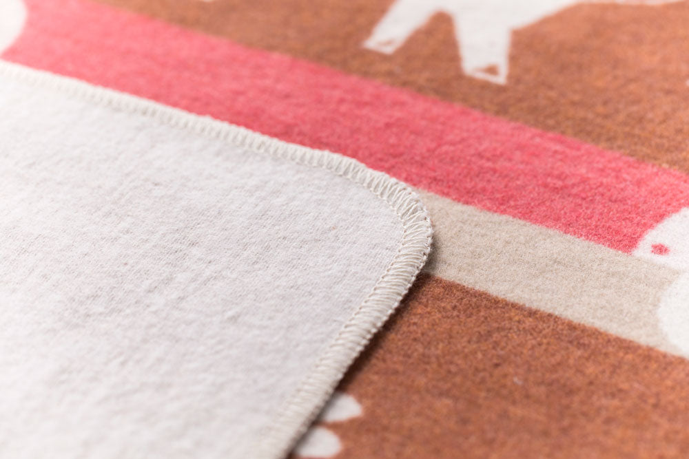 JUWEL baby blanket "fox and mushroom" in . Blanket made by David Fussenegger , a family-run mill in Austria.