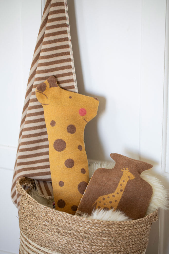 JUWEL warming bottle "giraffe" in . Warming Bottle made by David Fussenegger , a family-run mill in Austria.