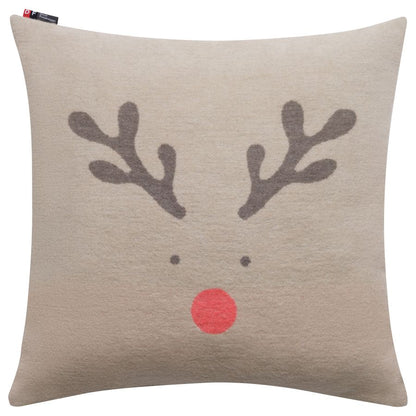 SILVRETTA Pillow "Rudolph" in cement . Filled Cushion made by David Fussenegger , a family-run mill in Austria.