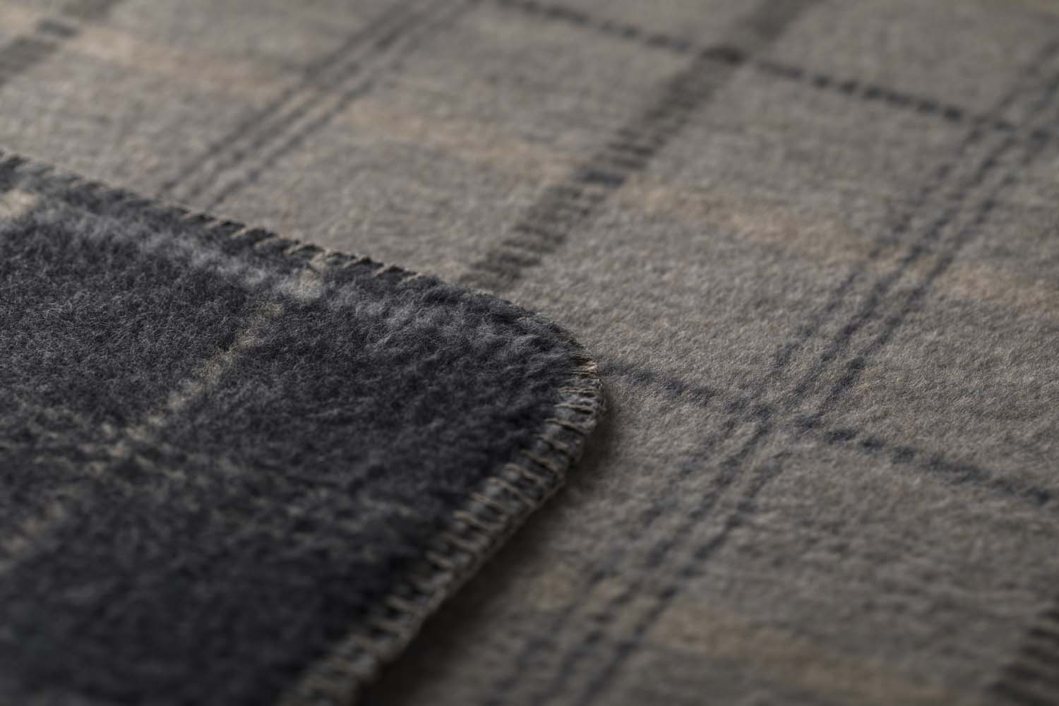 SAVONA throw "checkered" in . Throw Blanket made by David Fussenegger , a family-run mill in Austria.