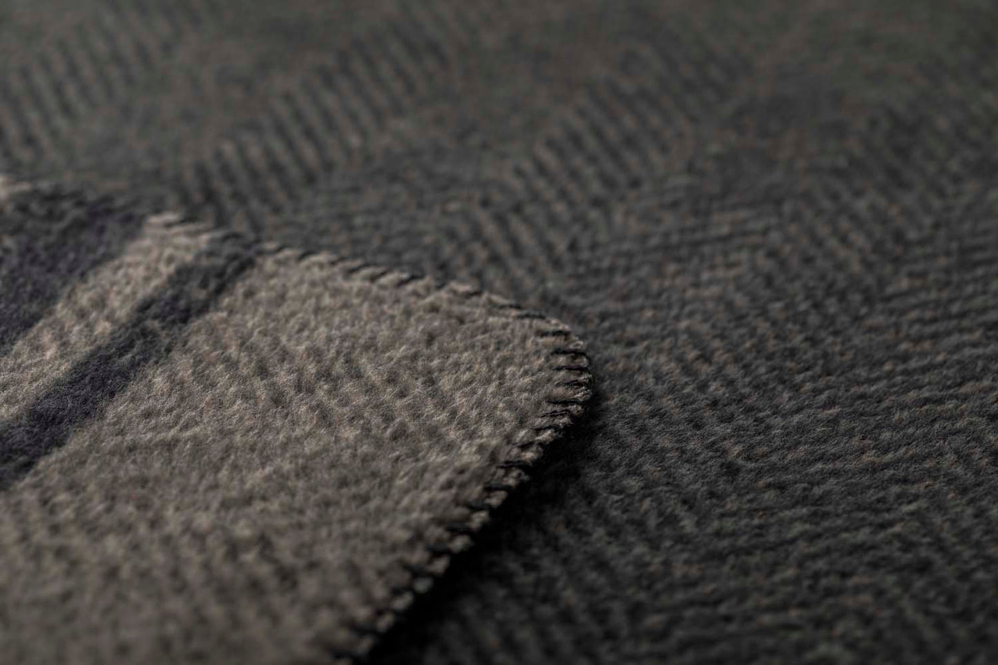 SAVONA throw "stag/antlers" in . Throw Blanket made by David Fussenegger , a family-run mill in Austria.