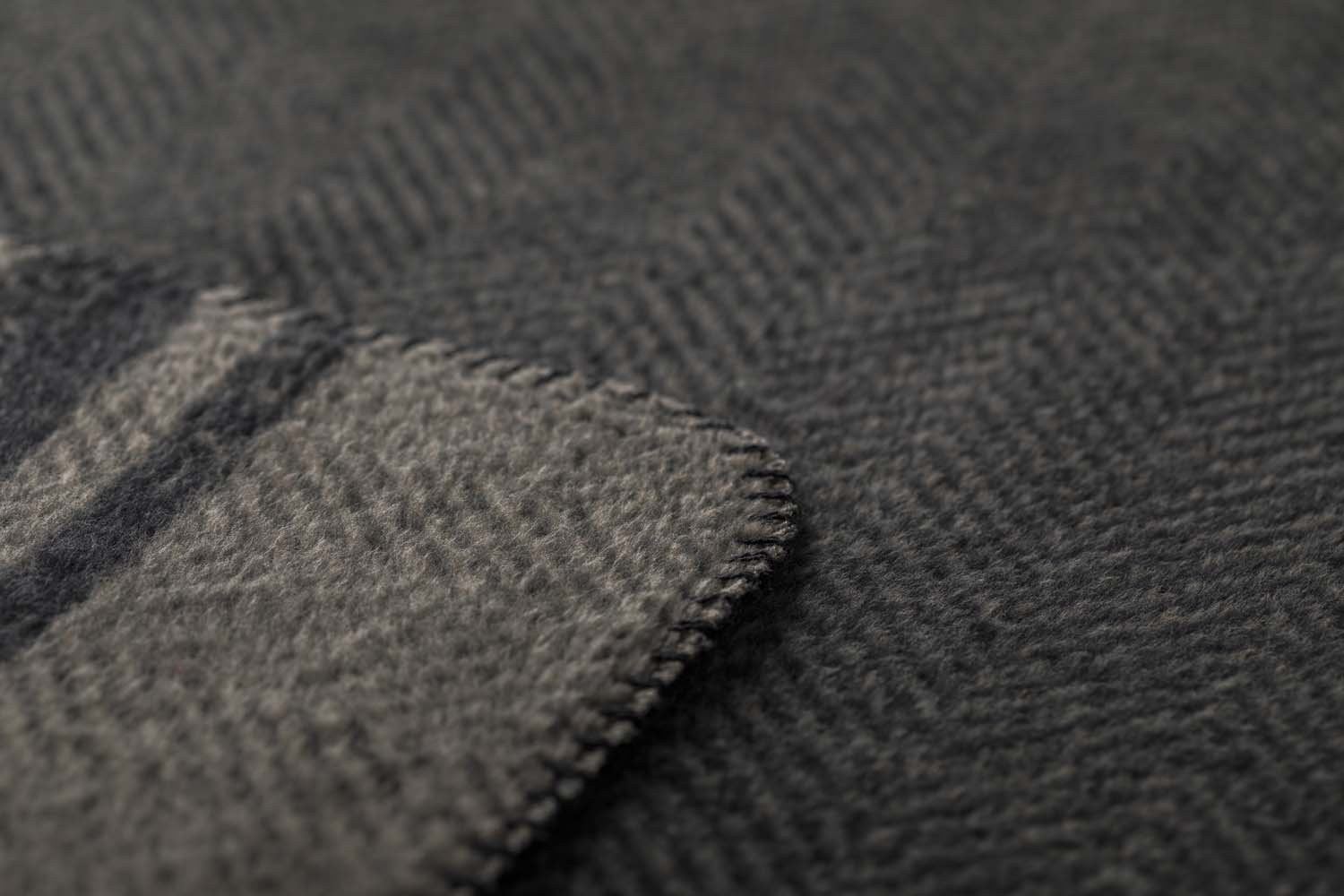 SAVONA throw "stag/antlers" in . Throw Blanket made by David Fussenegger , a family-run mill in Austria.