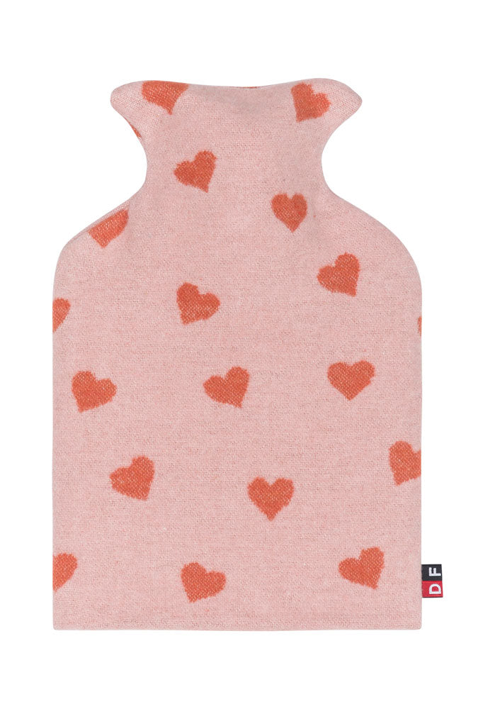 JUWEL warming bottle "hearts" in . Warming Bottle made by David Fussenegger , a family-run mill in Austria.