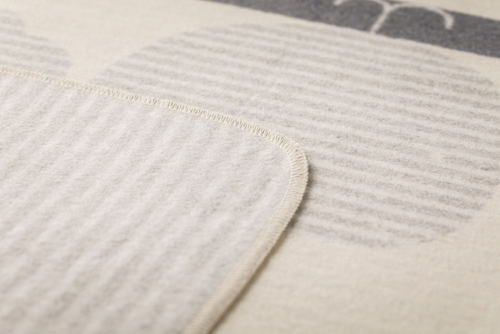 JUWEL baby blanket "whale/stripes" in . Blanket made by David Fussenegger , a family-run mill in Austria.