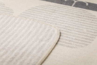 JUWEL baby blanket "whale/stripes" in . Blanket made by David Fussenegger , a family-run mill in Austria.