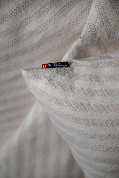 JADE cushion cover "zen" organic cotton in . Cushion Cover made by David Fussenegger , a family-run mill in Austria.