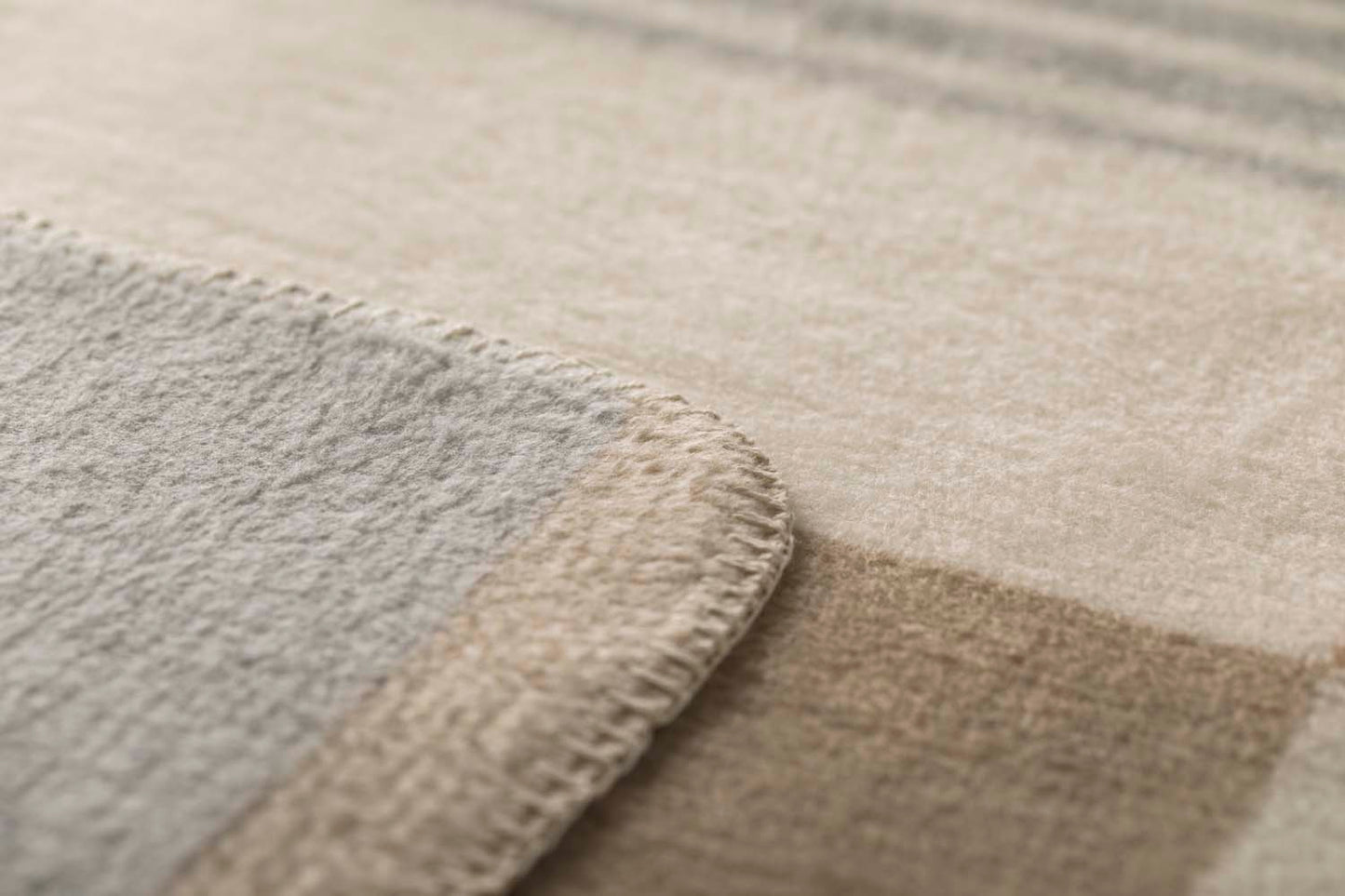 SAVONA throw "lines/rectangles" in . Throw Blanket made by David Fussenegger , a family-run mill in Austria.