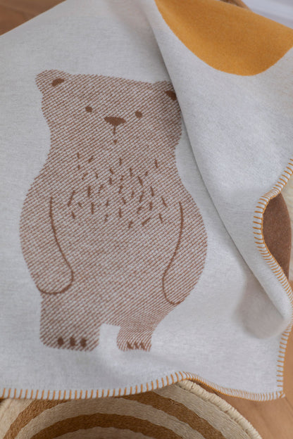 LILI baby blanket "moon bear"