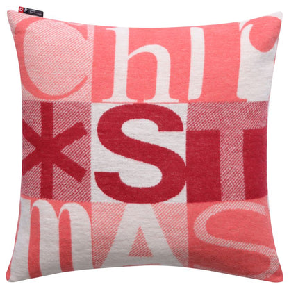 SILVRETTA Cushion Cover "Christmas" in red . Cushion Cover made by David Fussenegger , a family-run mill in Austria.